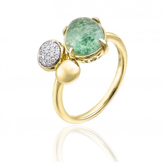 Anello Chimento Donna Armillas Acqua Gemma in Oro Quarzo 1A04928B51170 - 1A04928B51170